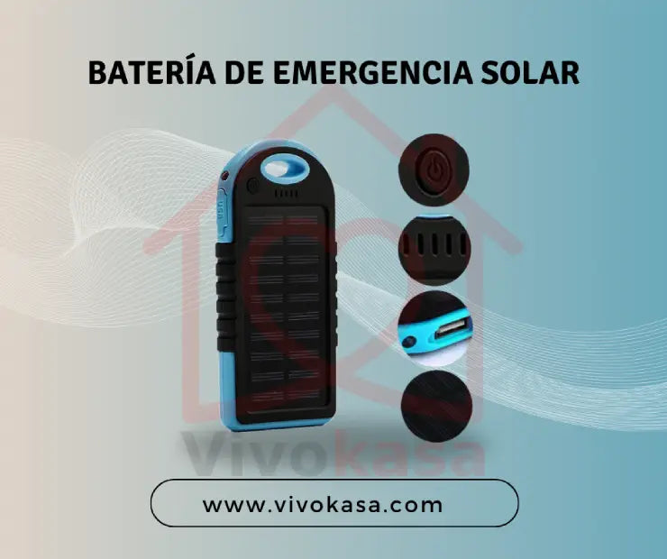 Cargador Solar Power Bank