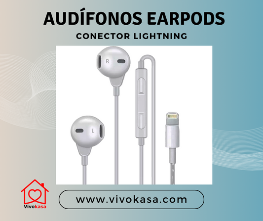 Audífonos Earpods Conector Lightning