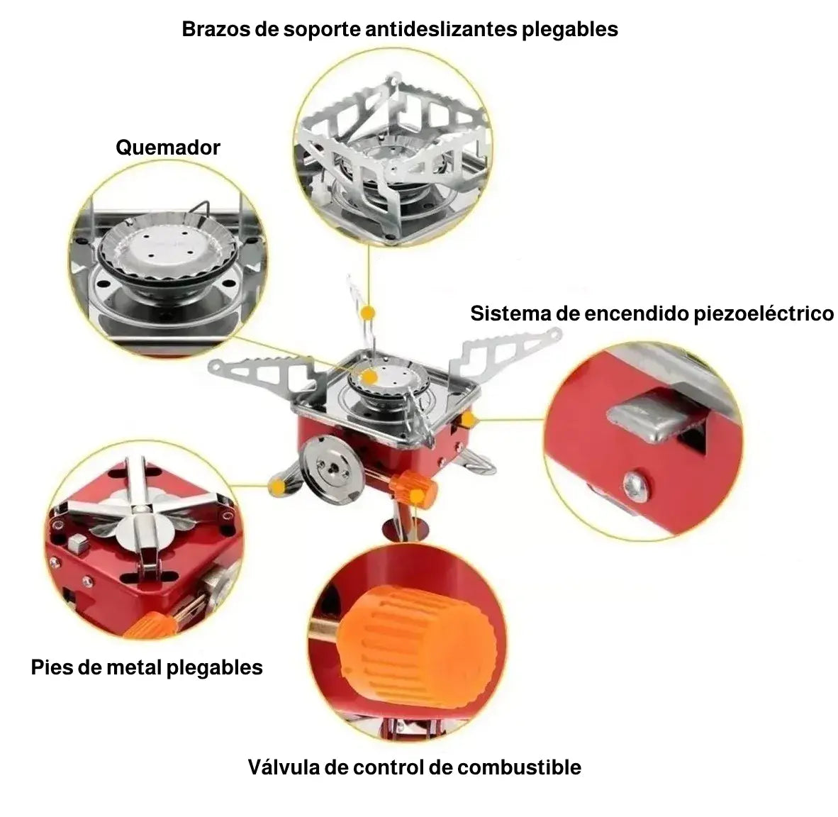 Mini Cocinilla Camping a Gas Butano