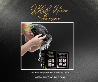 Shampoo Colorante Canas Negro DISAAR