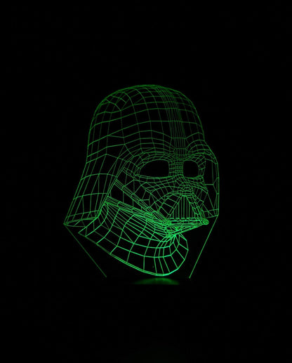 Lampara 3D Darth Vader (Star Wars )