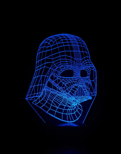 Lampara 3D Darth Vader (Star Wars )