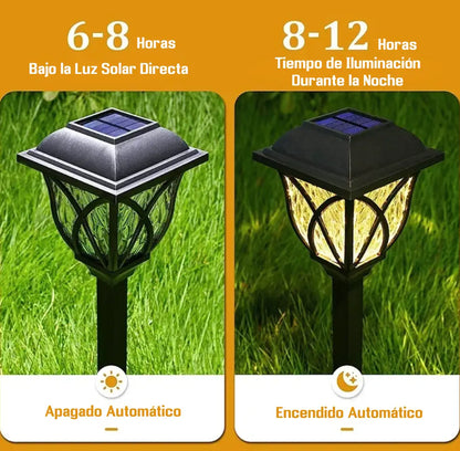 Estaca Foco Solar Led Jardìn