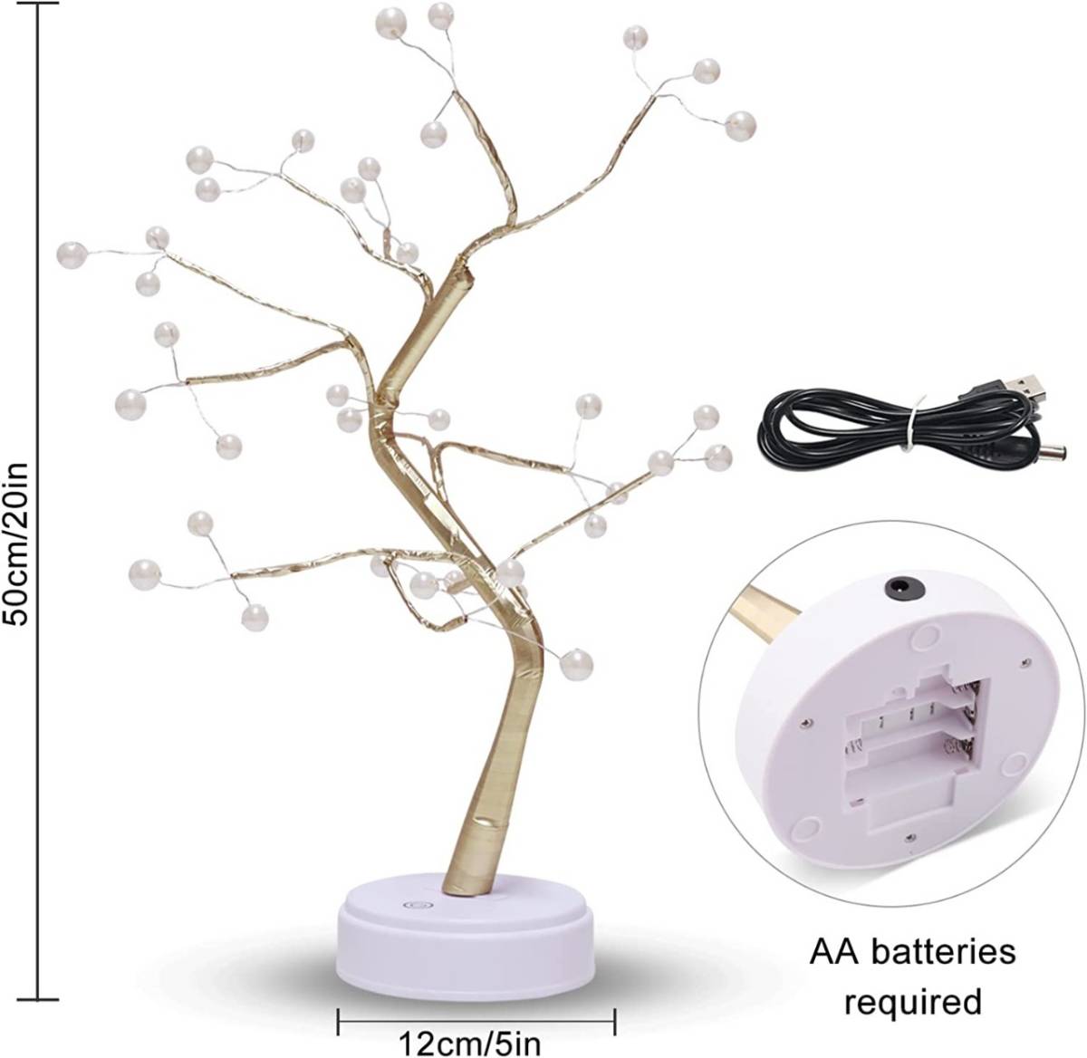 Árbol Bonsái Led Esperas (50 cm)